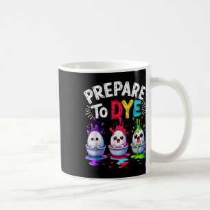Caneca De Café Bonita Preparada Para Cortar Páscoa Engraçada Domi