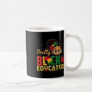 Caneca De Café Bonita, Preta e Educada Eu Sou a Forte Africana