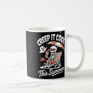 Caneca De Café Bonita Summerentre Ghost Funny Beach Halloween