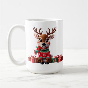 Caneca De Café Bonita Tendência Moderna Humor Engraçado Natal