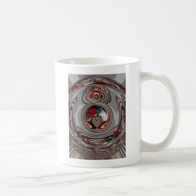 Caneca De Café Bonitas Cores de Festas de Natal (Direita)