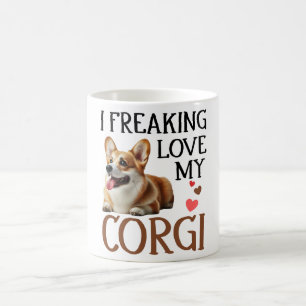 Caneca De Café Bonito Ama Meu Cachorro De Corgi