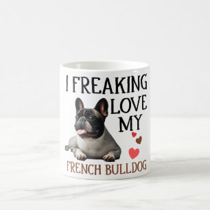 Caneca De Café Bonito Ama Meu Cachorro Francês
