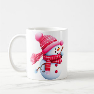 Caneca De Café Bonito bonitão de Natal Rosa