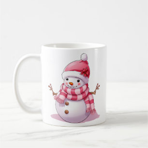 Caneca De Café Bonito bonitão de Natal Rosa