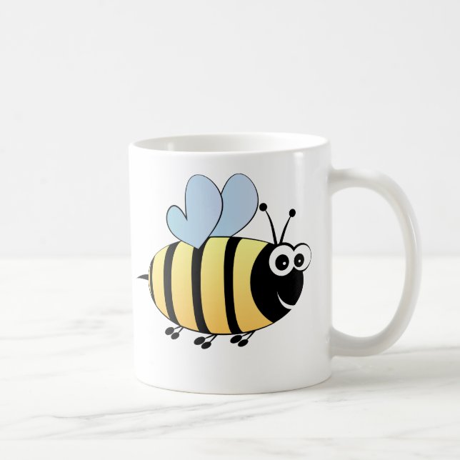 Caneca De Café Bonito bumble miúdos dos desenhos animados da (Direita)
