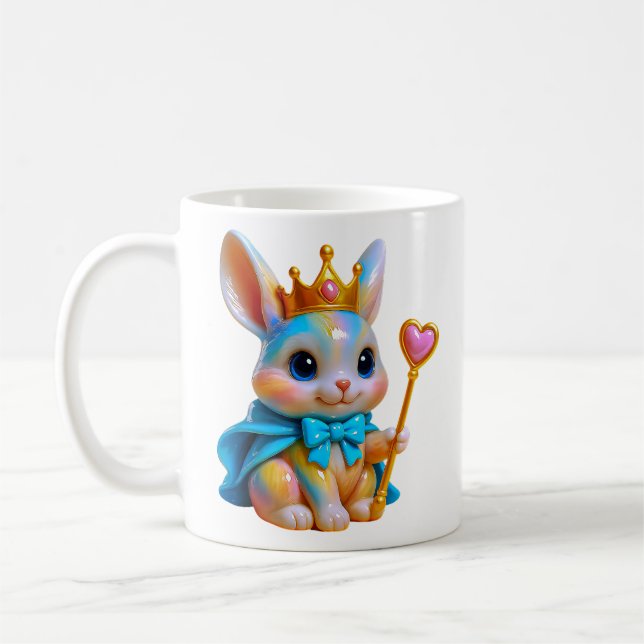 Caneca De Café Bonito Bunny Princess (Esquerda)