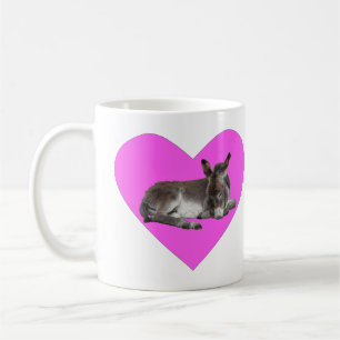 Caneca De Café Bonito burro de chocolate dormindo