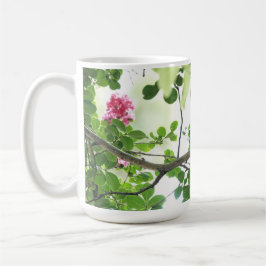 Caneca De Café Bonito cardeal na mirtilha crepe.