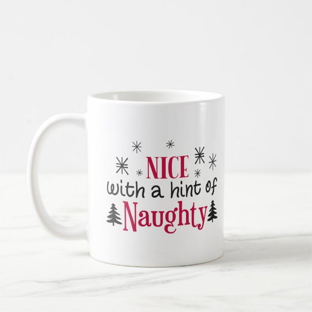 Caneca De Café Bonito com um pingo de travessura (Esquerda)