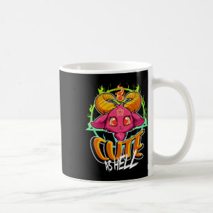 Caneca De Café Bonito Como Inferno Halloween Kawaii Phomet Engraç
