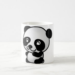 Caneca de café bonito da panda