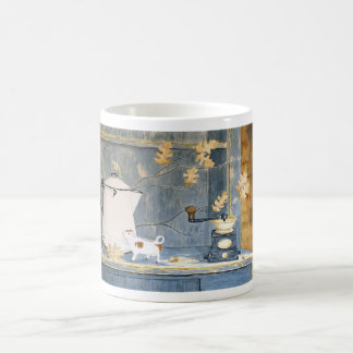 Caneca de café bonito da vaca