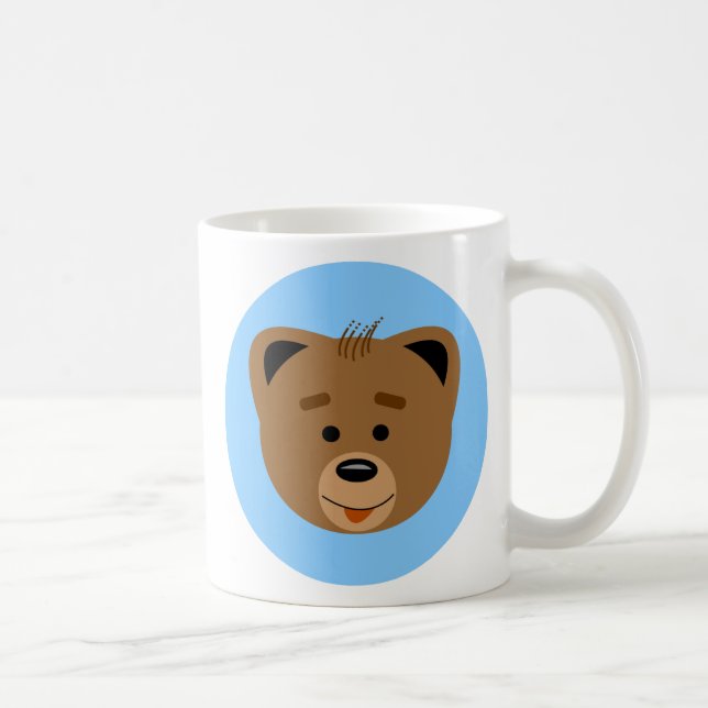 Caneca de café bonito de Cub de urso de Li'l (Direita)