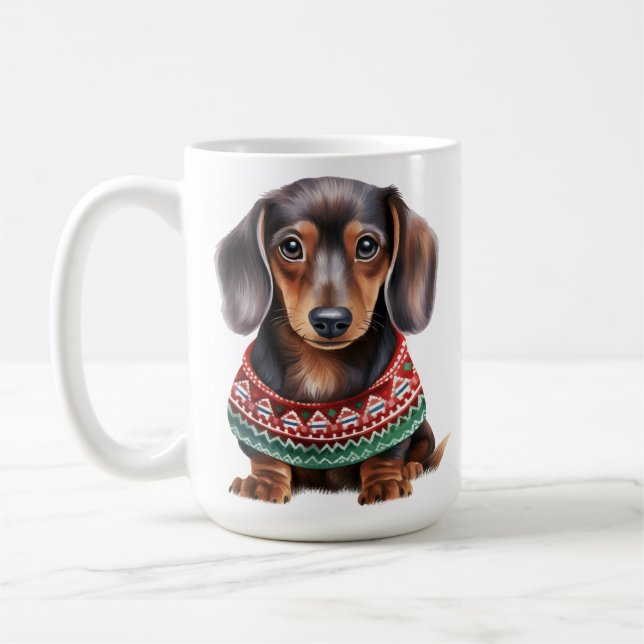CANECA DE CAFÉ BONITO DE NATAL DE FÉRIAS BONITAS (Esquerda)