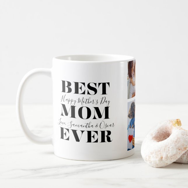 Caneca De Café Bonito Dia das Mães Dando Mug (Com Donut)