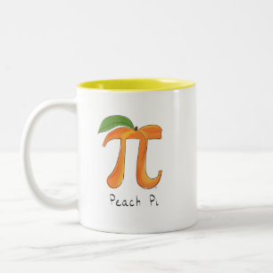 Caneca de café bonito do dia do Pi da matemática