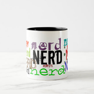 Caneca de café bonito & engraçada do "nerd"