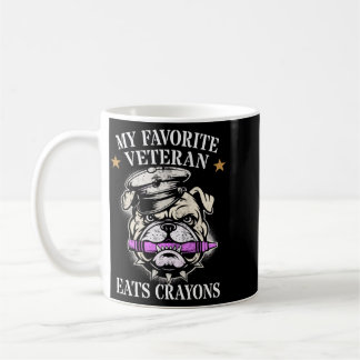 Caneca De Café Bonito Esquadrão Favorito de Veteranos Come Giz Cr