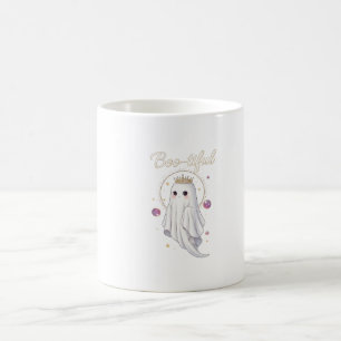 Caneca De Café Bonito Fantasma Elegante Bonito Spooky