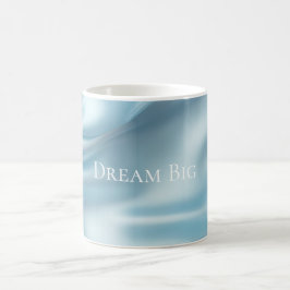Caneca De Café Bonito Feminina Light Blue Faux Satin