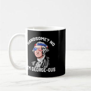Caneca De Café Bonito Não George Washington 1776 Engraçado 4 de J