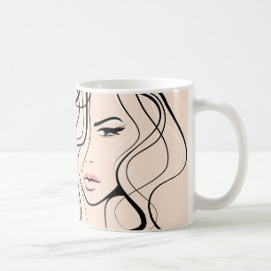 Caneca De Café Bonito pastel compensa a marca do artista