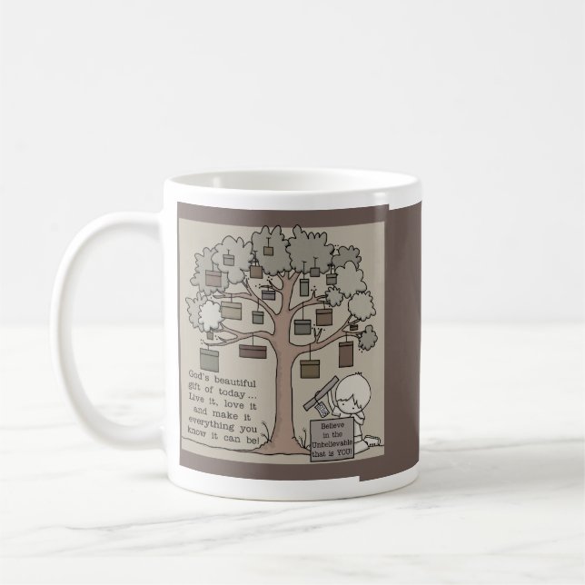 Caneca De Café Bonito presente (Esquerda)