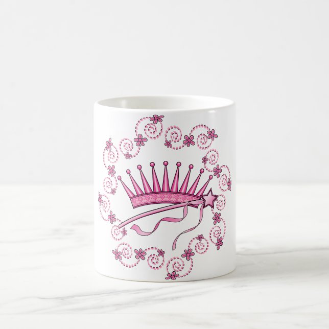 Caneca De Café Bonito Princesa Coroa (Centro)