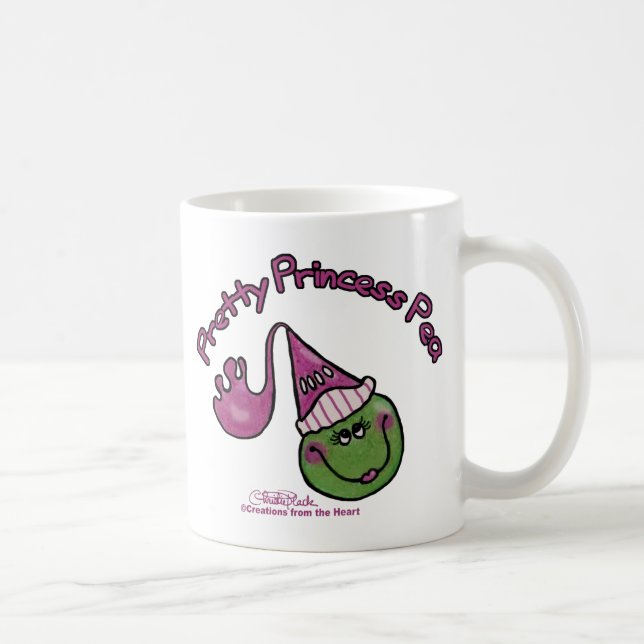 Caneca De Café Bonito Princesa Pea (Direita)