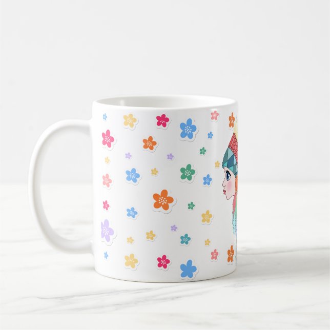Caneca De Café Bonito Princesa Pint (Esquerda)