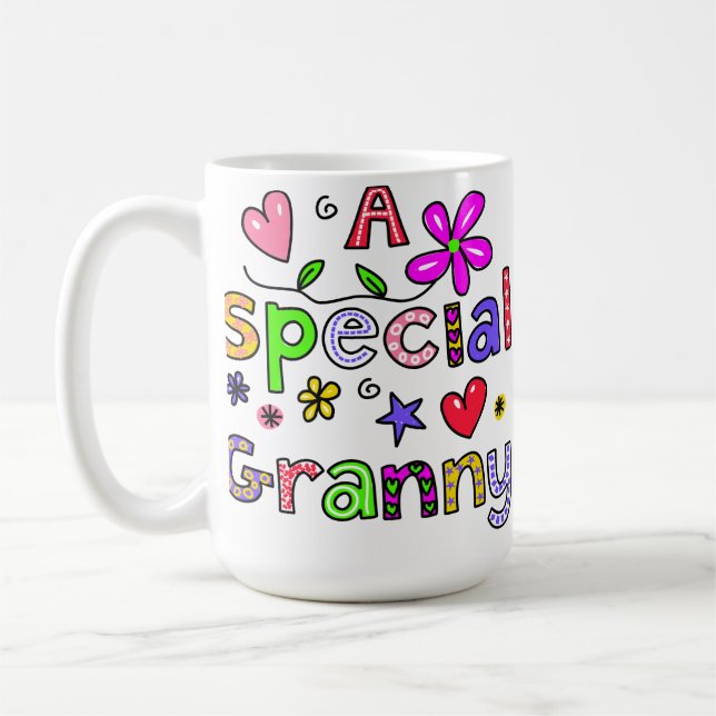 Caneca De Café Bonito uma expressão especial do texto do (Esquerda)