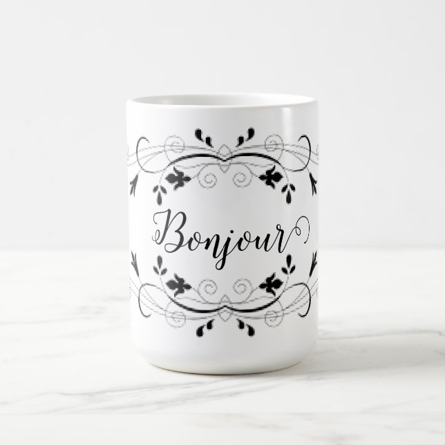 Caneca De Café Bonjour Classic Mug (Centro)