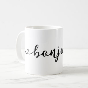 Caneca De Café Bonjour Design francês