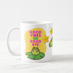 Caneca De Café Bons Sentimentos ou Adeus Sapinhos
