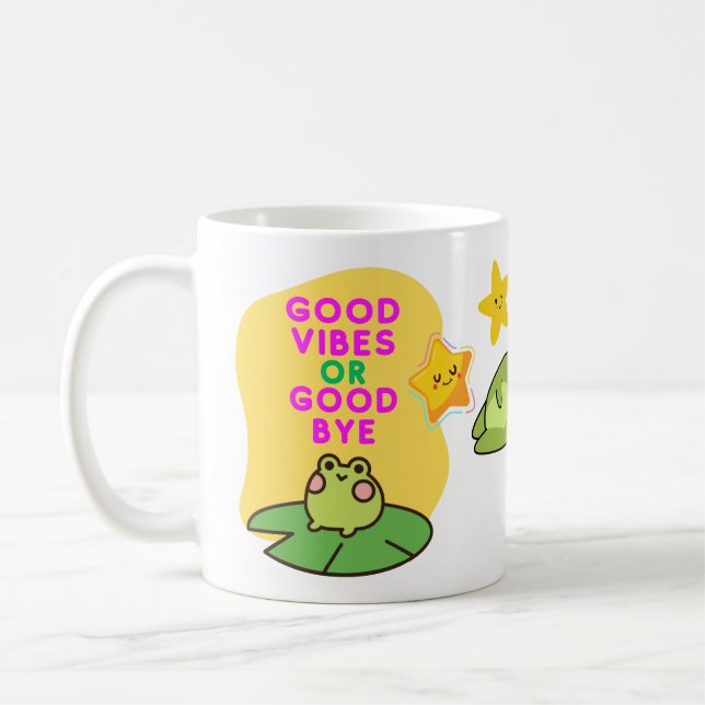 Caneca De Café Bons Sentimentos ou Adeus Sapinhos (Esquerda)
