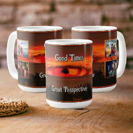 Caneca De Café Bons Tempos Ótima Perspectiva 2106 Presente de Fot