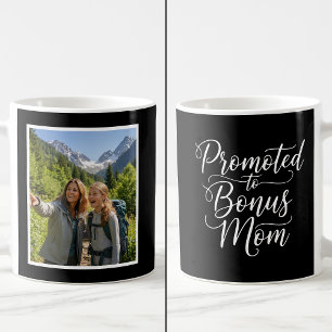 Caneca De Café Bônus Mãe Promovida Elegante Personalizado 1 Foto 