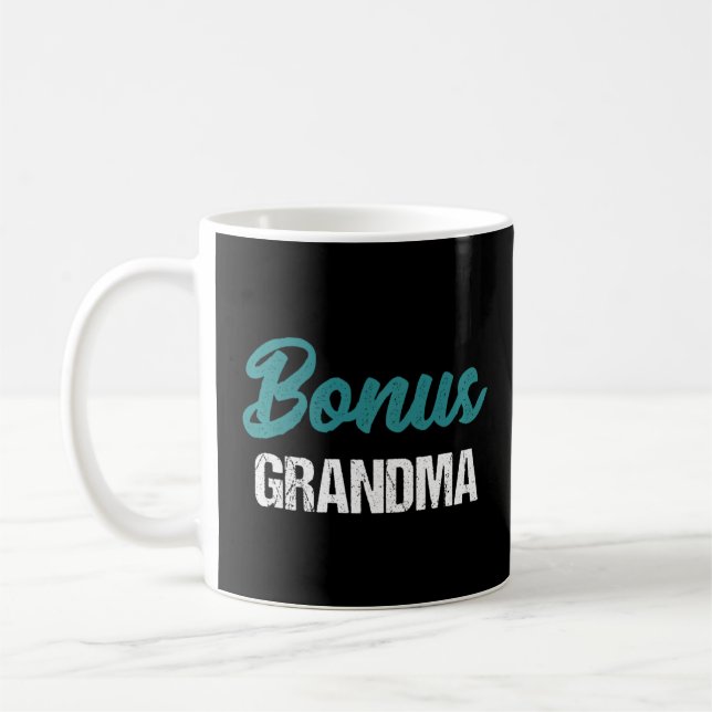 Caneca De Café Bonus Vovó Engraçada Mãe Dia Vovó (Esquerda)