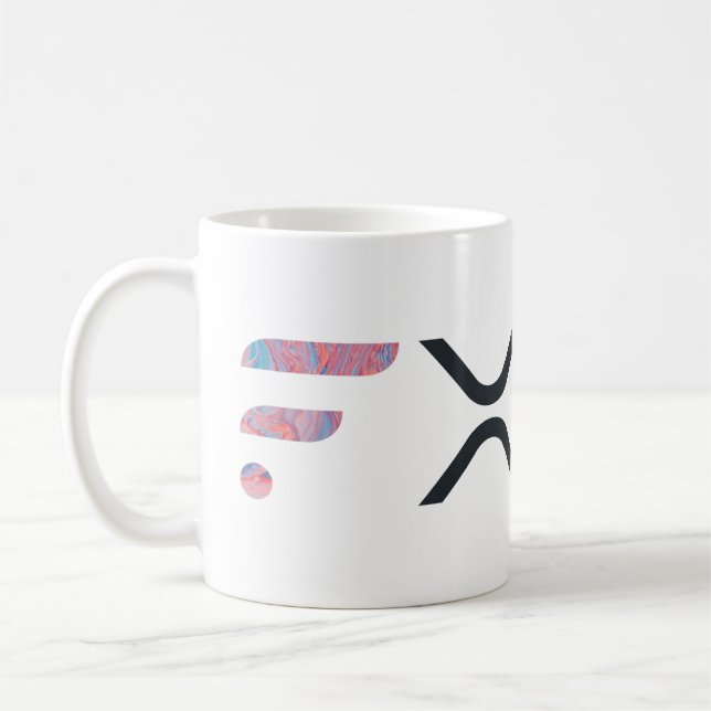 Caneca De Café Bonzentech FLR XRP Mug! (Esquerda)