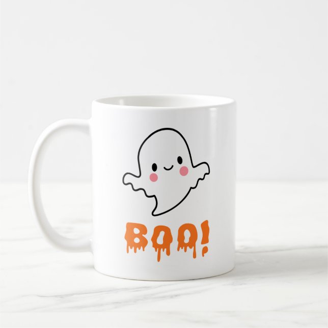 CANECA DE CAFÉ BOO 👻 (Esquerda)
