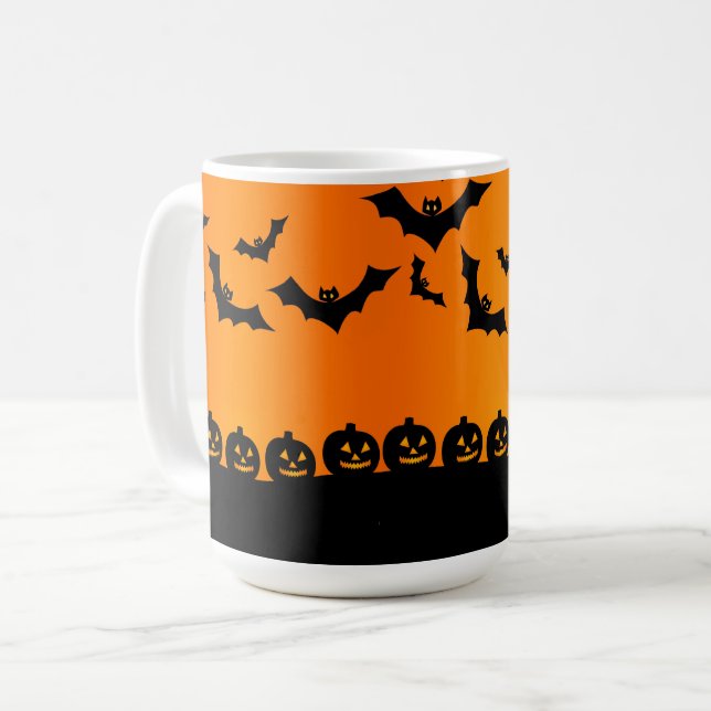 Caneca De Café Boo! (Frente Esquerda)