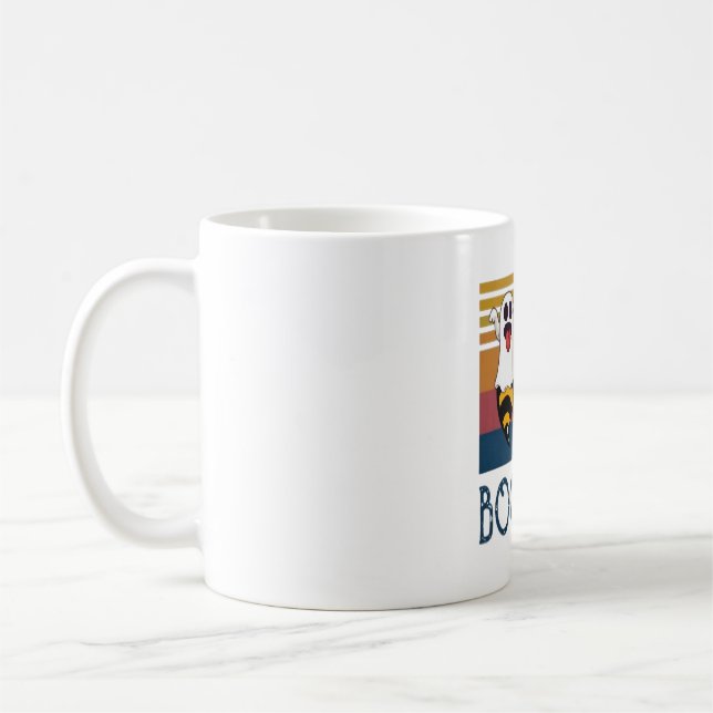 Caneca De Café Boo Beers Casal Ghost Halloween (Esquerda)