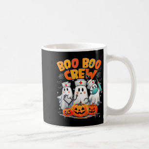 Caneca De Café Boo Boo Crew Enfermeira Ghost Halloween Figurumes