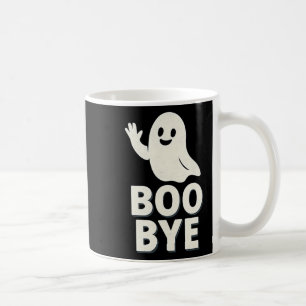 Caneca De Café Boo Bye Ghost Halloween Impressão
