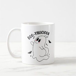 Caneca De Café Boo - Dia de as Bruxas engraçado típico