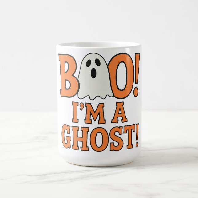 Caneca De Café BOO! I'm a ghost (Centro)