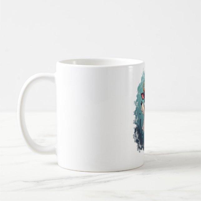 Caneca De Café Boo-levard do Fantasma da Vaca (Esquerda)