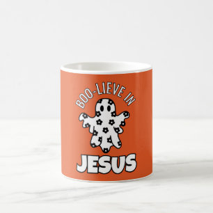 Caneca De Café Boo-lieve em Jesus Coffee Mug