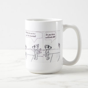 Caneca De Café Boo Ocorre Tampão de Fita Cômica